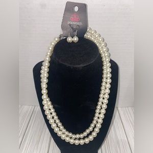 4 Piece Costume Pearl Jewelry